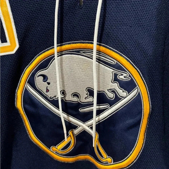 Ryan Miller Buffalo Sabres Vintage NHL Hockey Jersey - Picture 6 of 14